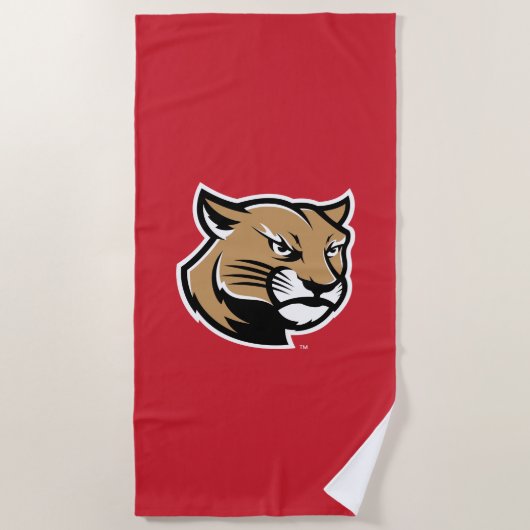 SIUE Cougars Strandlaken (Voorkant)