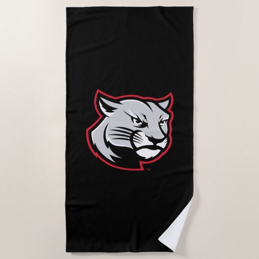 SIUE Cougars Strandlaken (Voorkant)