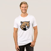 SIUE Cougars Tri-Blend Shirt (Voorkant volledig)
