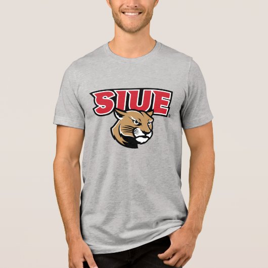 SIUE Cougars Tri-Blend Shirt (Voorkant)
