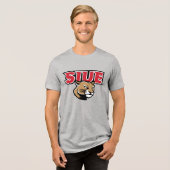 SIUE Cougars Tri-Blend Shirt (Voorkant volledig)