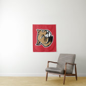 SIUE Cougars Wandkleed (In situ)