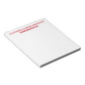 SIUE NOTITIEBLOK (Schuin)