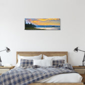 Siuslaw Bridge Canvas Afdruk (Insitu (Slaapkamer))