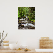 Siuslaw National Forest | Sweet Creek Poster (Keuken)