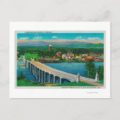 Siuslaw River Bridge in Florence, Oregon Briefkaart (Voorkant)