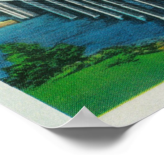 Siuslaw River Bridge in Florence, Oregon Poster (Hoek)