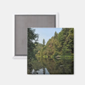 Siuslaw River, Oregon Magneet (Voorkant / Achterkant)