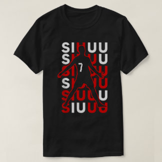 Siuu Voetbal Design | Grappig Football Fan Art T-shirt