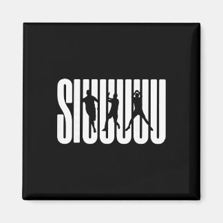 Siuuu Soccer Lovers Present For Fan Kid's Boys  Magneet