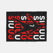 Siuuuu Funny Soccer Present For Soccer Lovers Fan  Fleece Deken (Voorkant (Horizontaal))