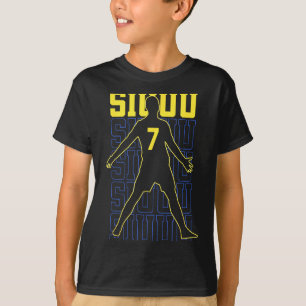Siuuuu Grappig Voetbal Cadeau Voor Voetbal Fans T-shirt