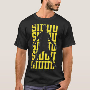Siuuuu Grappig Voetbal Cadeau Voor Voetbal Fans  T-shirt