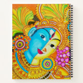 Siva parvathi muurschildering notitieboek (Achterkant)