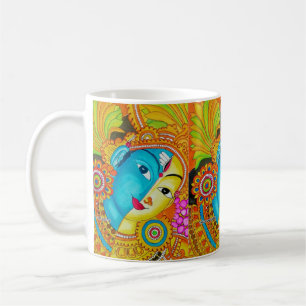 Siva parvathy muurschildering koffiemok