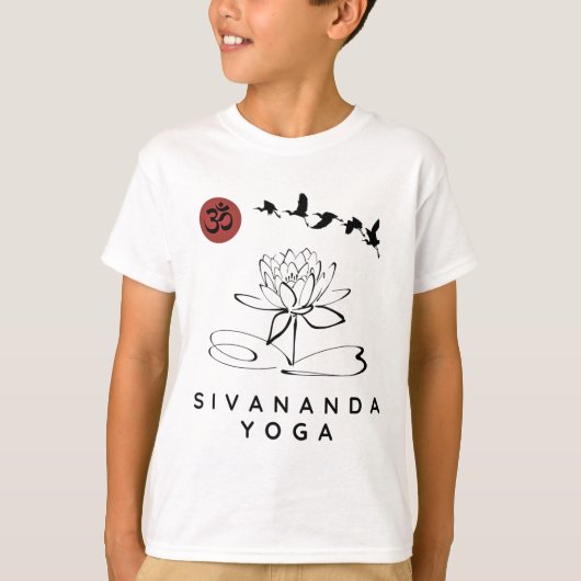 Sivananda Yoga Instructeur Sivananda Yoga Beginner T-shirt (Voorkant)