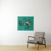 Sivoney Belly Dancer Goddess Wandkleed (In Situ (horizontaal))