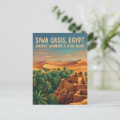 Siwa Oase Egypte Briefkaart (Staand voorkant)