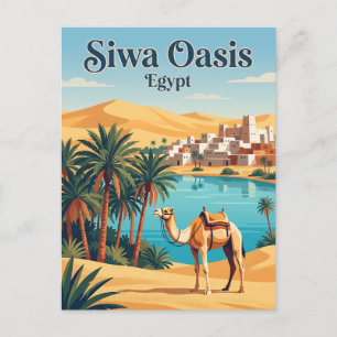 Siwa Oase Egypte Briefkaart