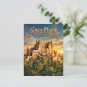 Siwa-oase Egypte Briefkaart (Staand voorkant)