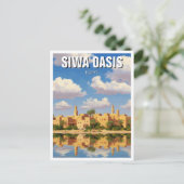 Siwa Oasis Egypt Travel Briefkaart (Staand voorkant)