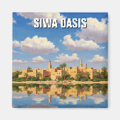 Siwa Oasis Egypt Travel Magneet (Voorkant)
