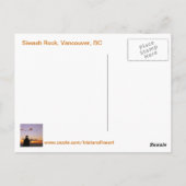 Siwash Rock, Vancouver Briefkaart (Achterkant)