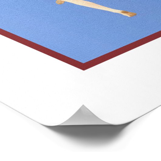 Six Ballerinas Dancing Poster (Hoek)