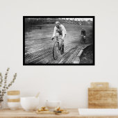 Six Day Bicycle Race 1909 Poster (Keuken)
