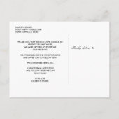 Six Feet Apart Uitstel van het Huwelijk aangepaste Aankondigingskaart (Achterkant)