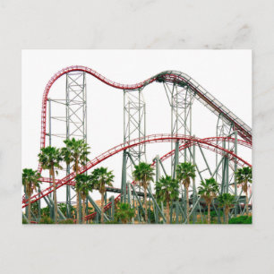 Six Flags Magic Mountain Briefkaart