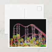 Six Flags Magic Mountain Briefkaart (Voorkant / Achterkant)