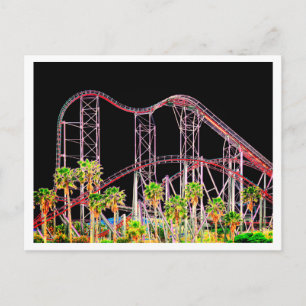 Six Flags Magic Mountain Briefkaart