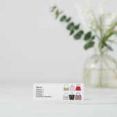 Six Little Purpose Profile Card Mini Visitekaartje (Staand voorkant)