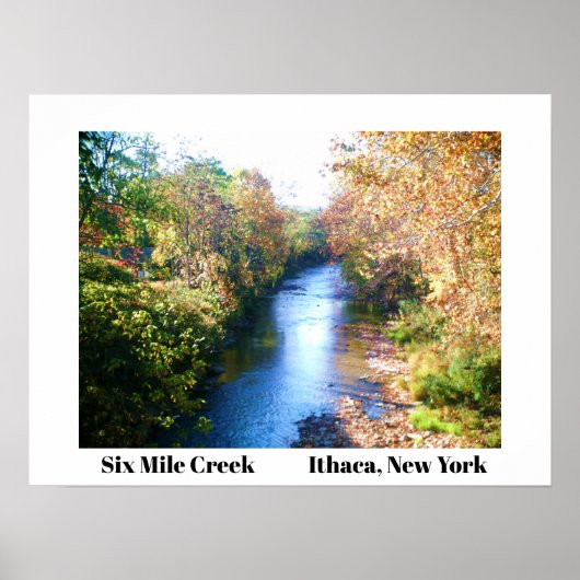 SIX MILE CREEK POSTER (Voorkant)