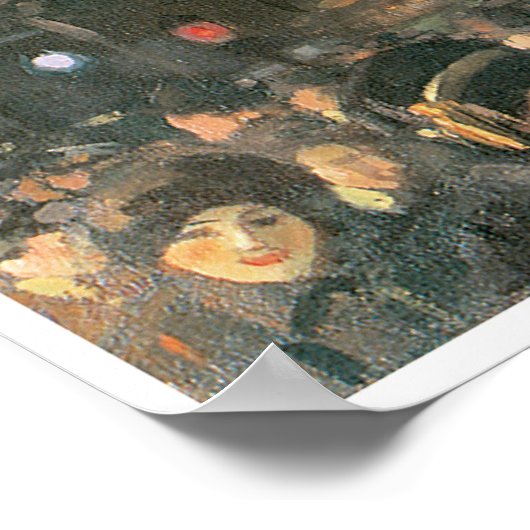 Six O'Clock, c.1912 John Sloan Poster (Hoek)