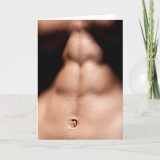 Six of the Best Hot Guy Greetings Card Kaart
