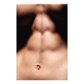 Six Pack Musclescape Hot Guy Poster (Voorkant)