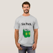 Six Pack T-shirt (Voorkant volledig)