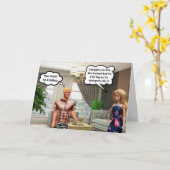 Six pack tee! kaart (Gele Bloem)