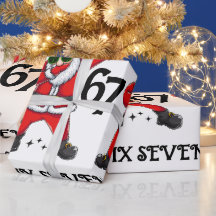 Six Seven 67 6 7 6-7 Meme Kerstman Nasynchronisati