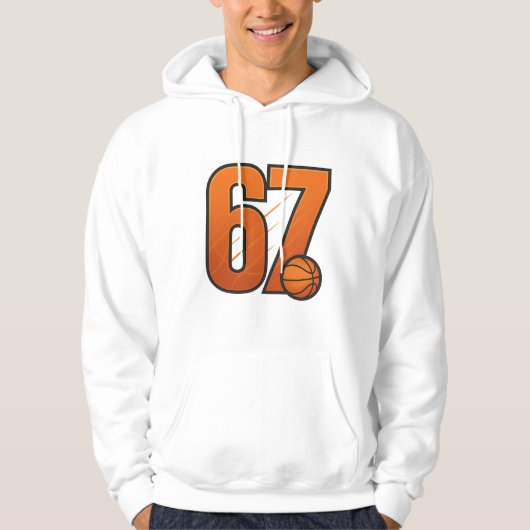  “Six Seven 67 Basketball Tee – Trendy Urban  Hoodie (Voorkant)