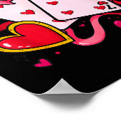 Six Seven 67 Boys Girls Valentines Day Cool Playin Poster (Hoek)