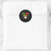 Six Seven 67 Bysebyll Ijs Drup Cool Gen Alph Ronde Sticker (Tas)