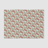 Six Seven 67 Funny Santa Hat Christmas Xmas Meme Tissuepapier (Voorkant)