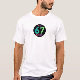 Six Seven 67 Logo Viral Meme t shirt