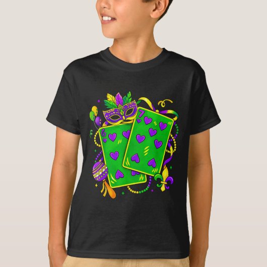 Six Seven 67 Mardi Gras Funny Mardi Gras Parade Me T-shirt (Voorkant)