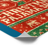 Six Seven 67 Meme 6 7 Holiday Christmas Pajamas Br Poster (Hoek)