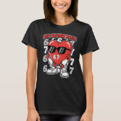 Six Seven 67 Meme Cool Valentine’s for Teens T-shirt (Voorkant)