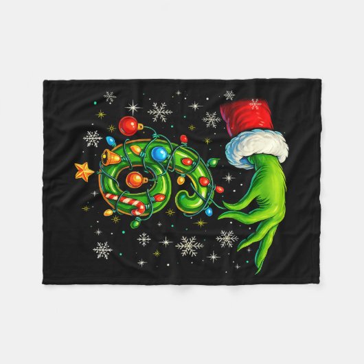 Six Seven 67 Meme Funny Christmas Couple Matching  Fleece Deken (Voorkant (Horizontaal))